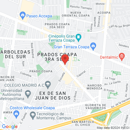 Especialistas en pediculosis map