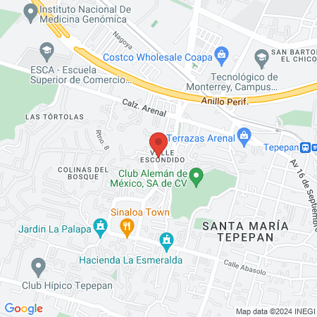 Hospital Veterinario De Especialidades Del Sur map