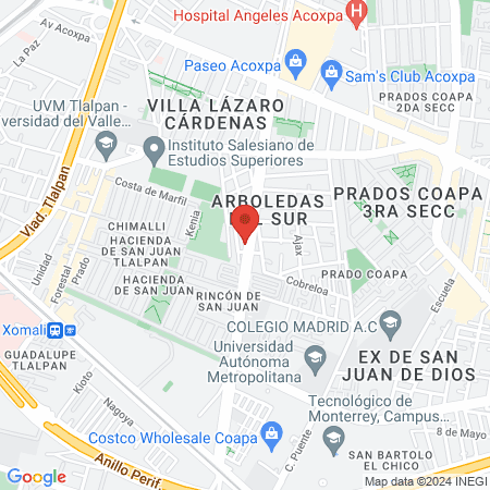 Puppy Town Cdmx map