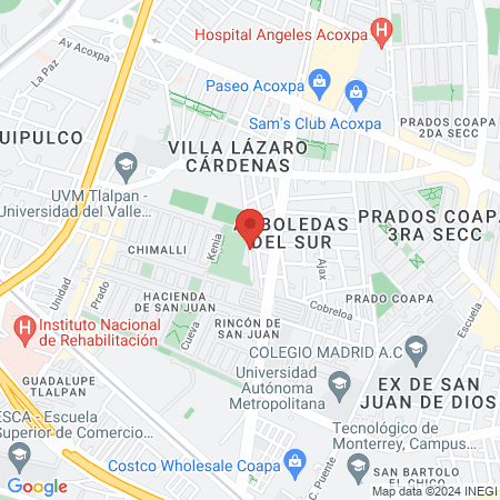 Servicio Veterinario Especializado map