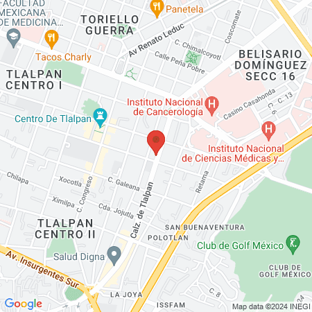 El Roble Barber Shop map