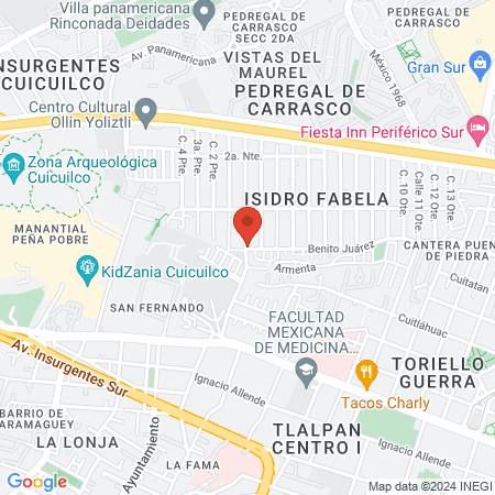 Dr. Arturo Zamora Espinosa map