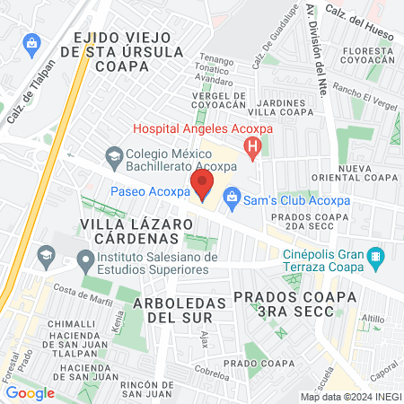 Dra. Marlid Cruz Ramos - Oncologa en Acoxpa, CDMX map