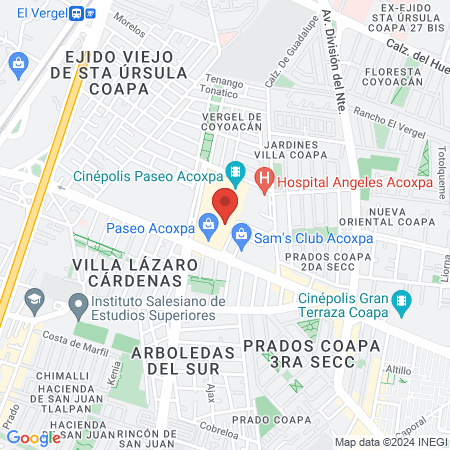 Dra. Olivia López (Ginecóloga) map