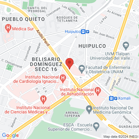 Instituto Nacional de Psiquiatría Ramón de la Fuente Muñiz map