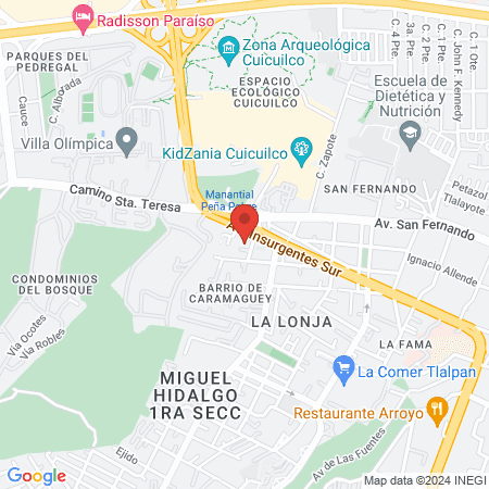 Alergone, Centro del Dolor de Espalda y Control de Alergias map