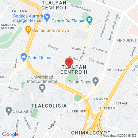 Maribel Flores Cardenas Fisioterapeuta map