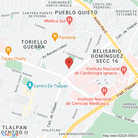 Dra Zoe Rodriguez map