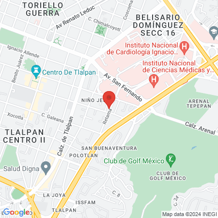 Consultorio Dental Dra Elizabeth González map