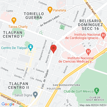 Dr. Jesús Ariel Mariscal Ochoa, Neumólogo map