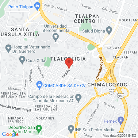 Diagnostico Radiologico Dental Nava map