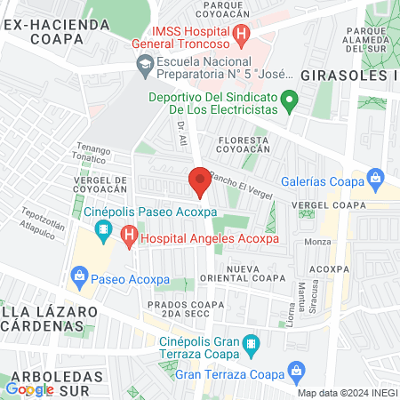 Centro Natura Spa map