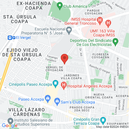 Nutrióloga Ivonne Escamilla map