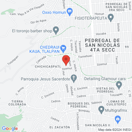 Estetica EXTEN'S map