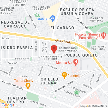 Dr. José Carlos Miranda Suárez map