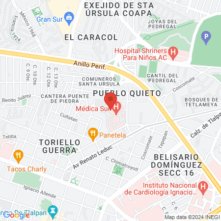 Dr. Luis Enrique Soto Ramírez map