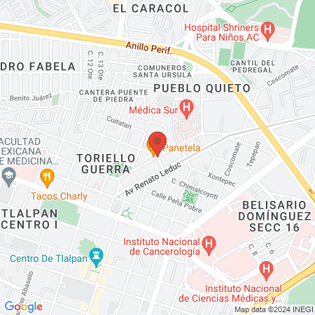 DRA MARIANA GARCIA CASILLAS map