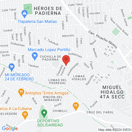 Estetica Almarjany map