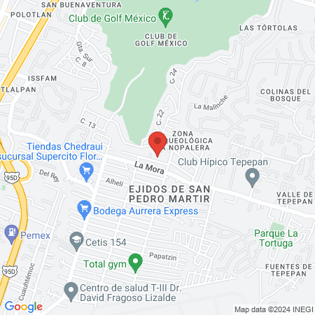 HEVA Beauty Salon MX map