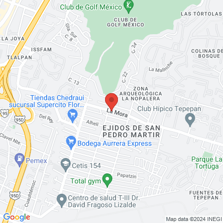 Estética Océano Azul map