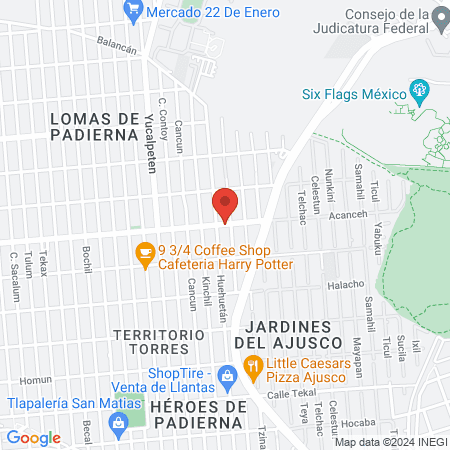 Miguel Rodríguez Martínez Dentista Magdalena Contreras map