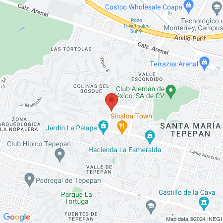 BEAUTY STUDIO VALENTINA map