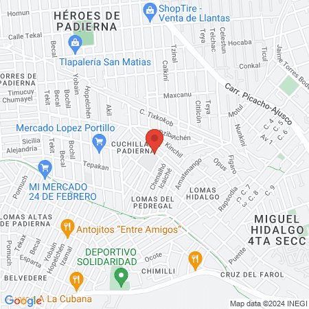 Bellísima Beauty & Nails map