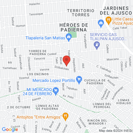 D'Liz ️ Estética y Peluquería map