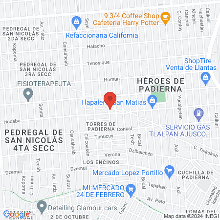 Centro Naturista OASIS map