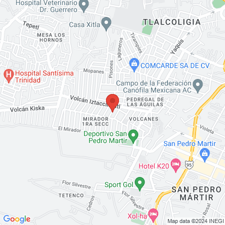 Jhon's barber shop map