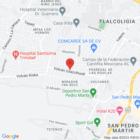 Consultorio Dental Volcanes map