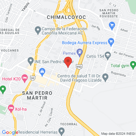 Servicio Médico Veterinario M.V.Z. Sergío H. Juárez Velázquez map