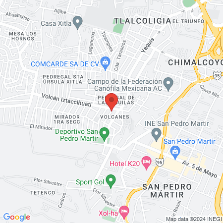 Estética Yeshua map