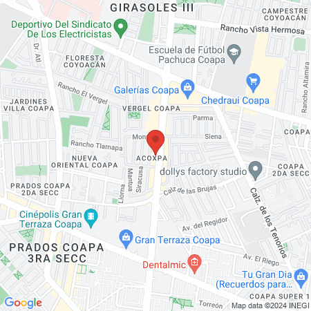 Dr. Héctor León - Aerosol Terapia S.C. map