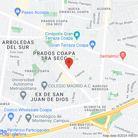 MVET Medicina Veterinaria Preventiva y de Especialidad map