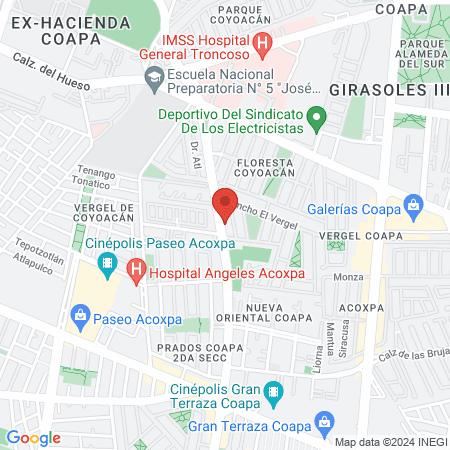 Grupo Odontologico Jorge Aguirre map