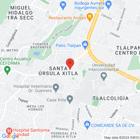 Dentista Y Especialista En Ortodoncia C.D.E.O Yazmin Miguel Sanchez map