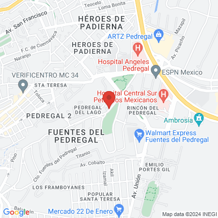 Odontología Pediatrica map