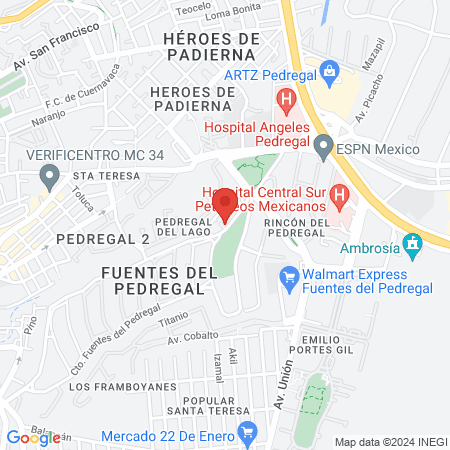 Dra. Monika Celis map