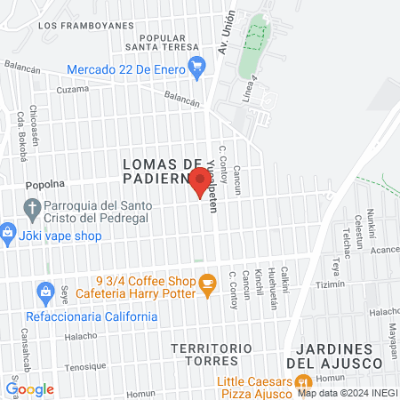 Estética Escencia Hair & Makeup map