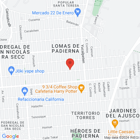 Coty Nails Beauty & Barber map