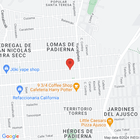 Estética Silvia Mena. map