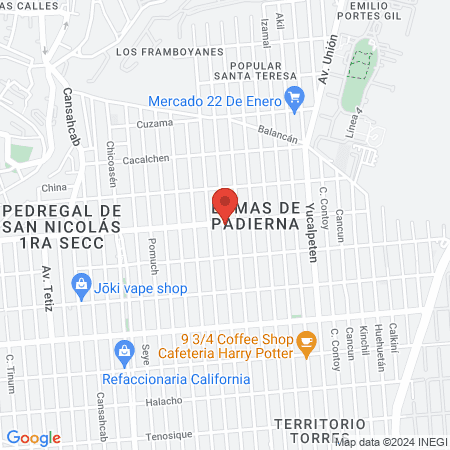 Veterinaria y Estética Canina Pets.Loma map