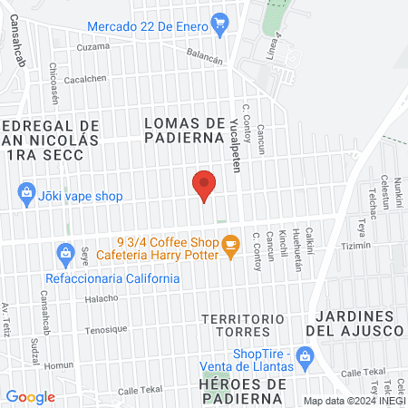 Dra. María Inés Balbuena Cardoso map