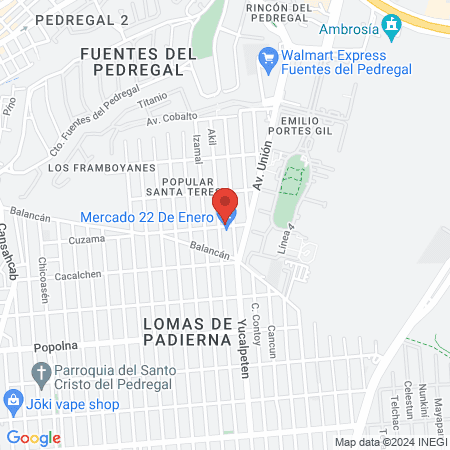 Estética MaryFer map