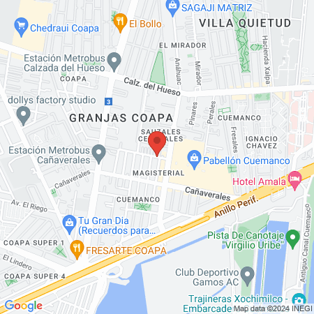 ZEN El Jardin De La Belleza. map