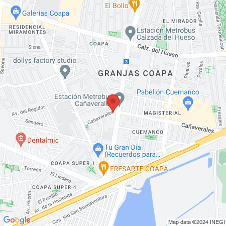 Zänä Odontologia map