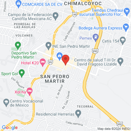 Consultorio Podología map