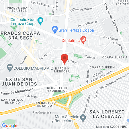 PEDIATRA UROLOGIA Y CIRUGÍA PEDIÁTRICA map