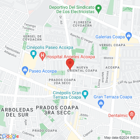 ESTÉTICA MANGÓ map